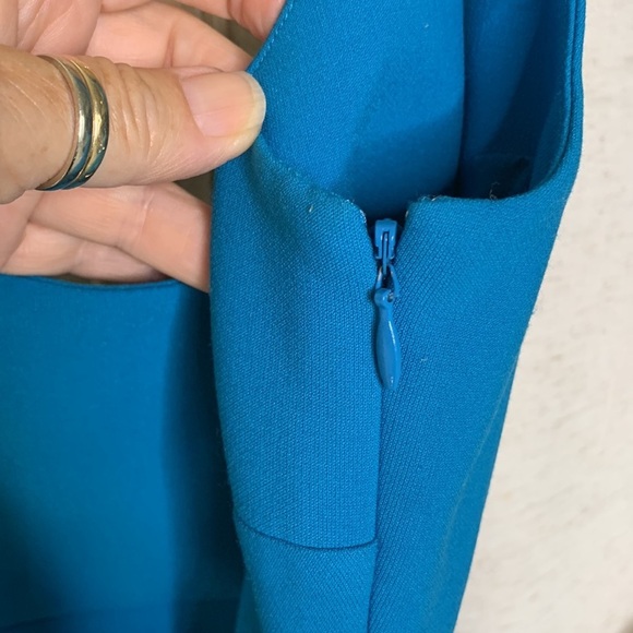 Cinq a Sept Sleeveless Midi Dress Slit Bodycon Cocktail Party Event Guest Sz 6 - Picture 6 of 6